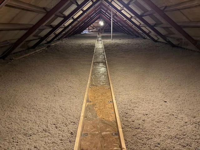 Zolderisolatie met Isocell Cellulose in voormalig klooster