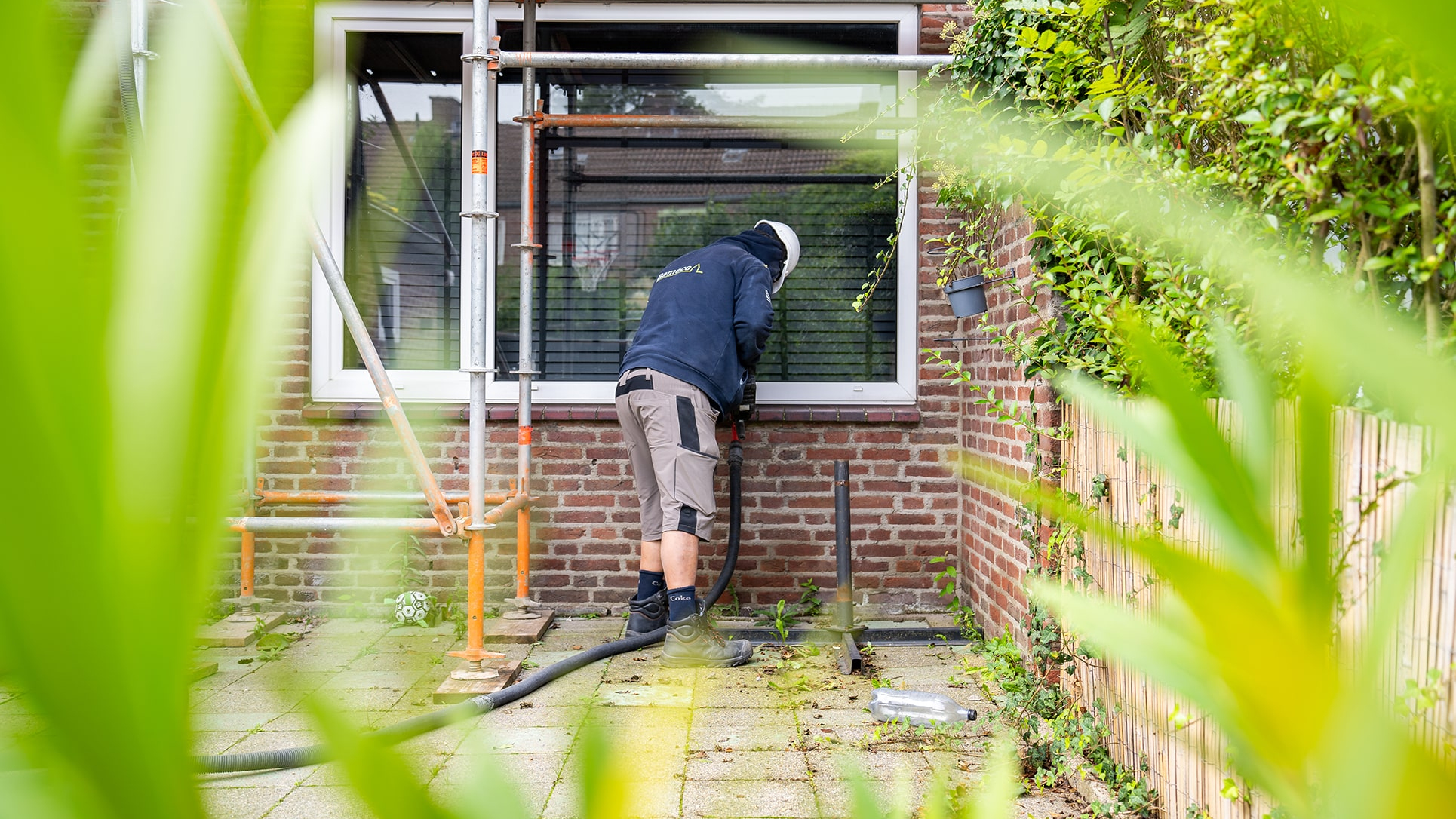 Spouwmuurisolatie verwijderen